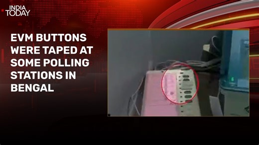 Bengal polls: EC orders re-polling at polling booths where EVMs were taped