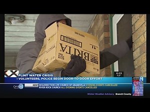Door-to-door effort underway in Flint water crisis