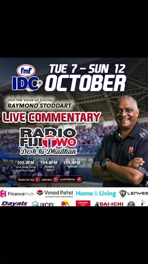 FMF IDC 2025 ⚽ DAY 3 MATCH 2 -FULL TIME UPDATE: Navua FC takes the Win by 5 goals to 2 against Nadroga FC #FMF IDC 2025#RADIO FIJI TWO #Fiji