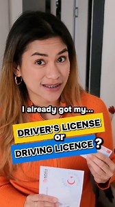 Driver’s license OR Driving licence?? 🤔 Which one do you use in your country? #learnenglish #englishera #englishgrammar #driving #speakenglish | ENGLISHERA