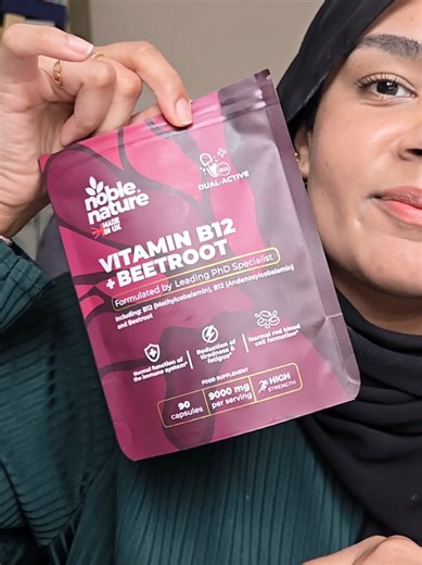 Nutritious Beetroot & Vitamin B12 Capsules