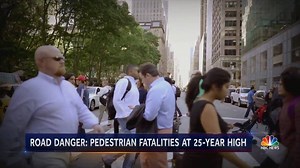 60K views · 186 reactions | Nearly 6,000 pedestrians were killed in 2017, according to a report from the Governor’s Highway Safety Association. | NBC Nightly News with Tom Llamas | Facebook