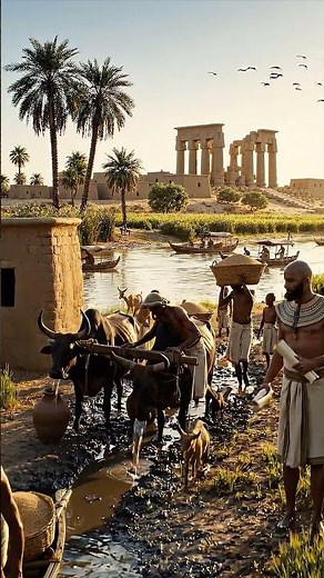 A Day Along the Nile in Ancient Egypt | Life on the World's Greatest River (1250 BCE)