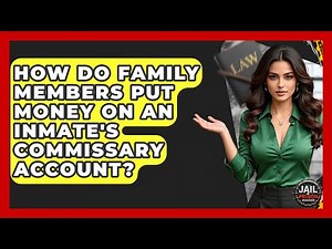How Do Family Members Put Money On An Inmate's Commissary Account? - Jail & Prison Insider