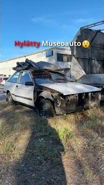 Selvitetään hylätyn auton historia🤔