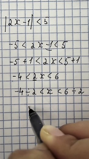 #mathsolution Solving Absolute Value Inequalities pt.197