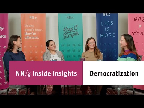 Democratization of UX