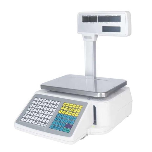 Weighing Scale with Barcode Printer 30kg Barcode Price Computing Scales 3d  Digital Scale with Barcode Stick Print