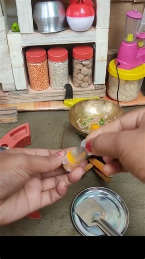 miniature simple Meggi recipe 😋 #meggi #viral #trending