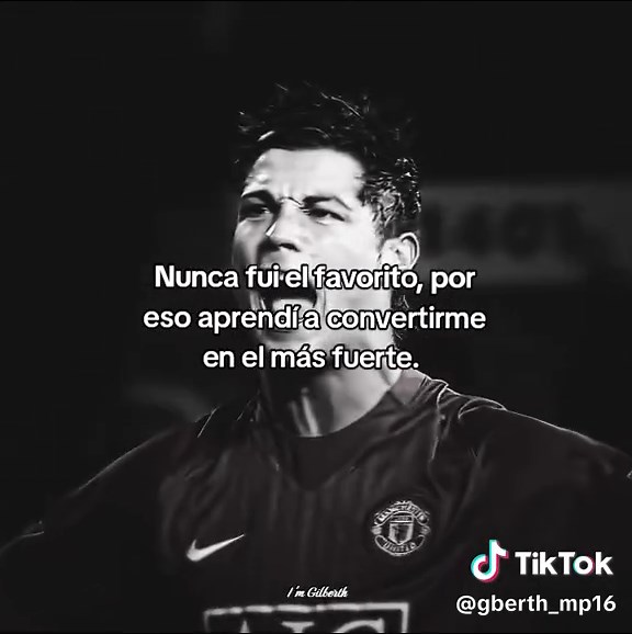 Nunca fui el favorito: frase motivadora de Cristiano Ronaldo
