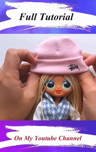 LOL OMG HAT Handmade #lolomg #clothesfordoll #dollclothes #lolomgdolls