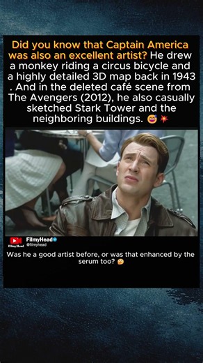 Did You Know Captain America was A Great Artist?🤯