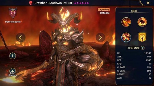 Drexthar Bloodtwin - HellHades - Raid Shadow Legends