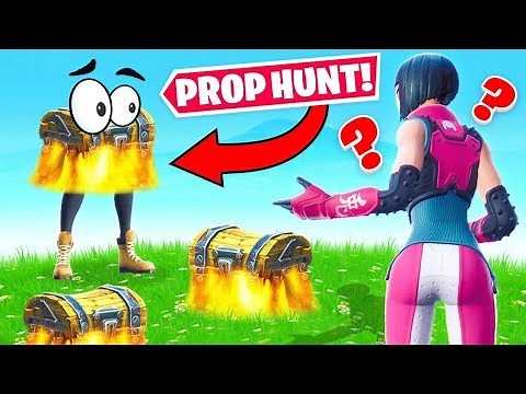 Guess the Loot! *PROP CHEST* Game Mode! in Fortnite