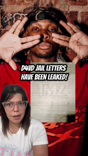 D4VD has been sending jail letters and now they have been leaked! #fyp #d4vd #celeste