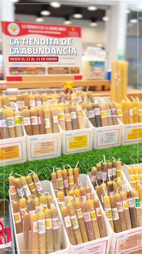 Centro de Negocios Sercotec Copiapó on Instagram: "¿Buscas atraer energía positiva a tus espacios? Conoce La Tiendita de la Abundancia (@latienditadelaabundancia777) un emprendimiento local presente en el Módulo Emprendedor de Mallplaza Copiapó. Mirna nos comparte una de sus propuestas destacadas: la vela de miel, trabajada con distintas intenciones según cada propósito."