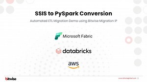 Demo: SSIS to PySpark Automated ETL Conversion