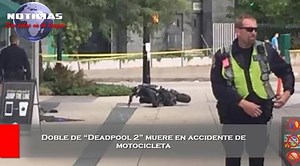 "Deadpool 2" set double dead in motorcycle accident