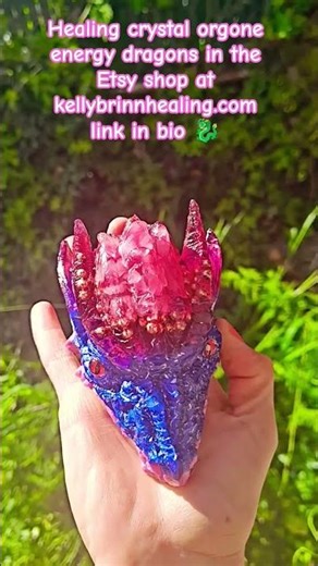 Healing Crystal Orgone Energy Dragons Energy Healing Home Decor