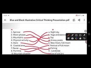 EVS 5TH worksheet explanation part 2