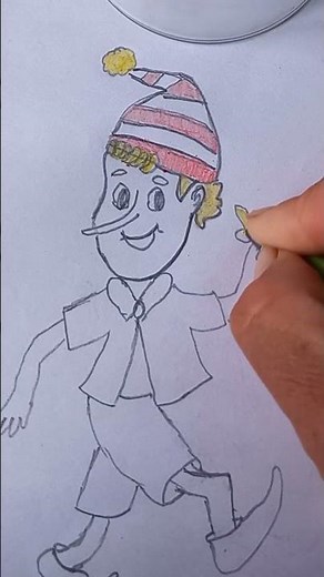The Adventures of Buratino 🎭#buratino#pinocchio#cartoon animation