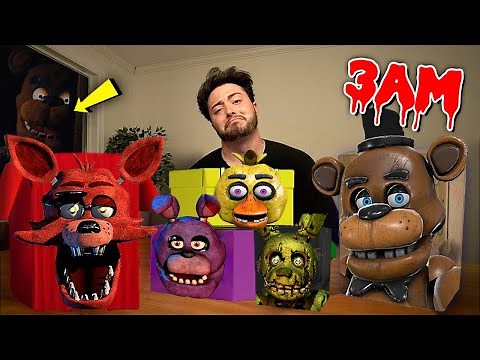 DO NOT OPEN ALL FIVE NIGHTS AT FREDDY'S MYSTERY BOXES AT 3 AM!!