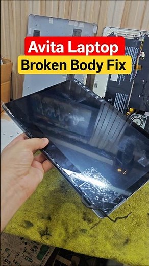 Avita Broken Laptop Hinge Fixed Professionally 🔧 Before vs After #laptoprepair #noida