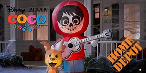 'Coco' Themed Inflatable Now Available at The Home Depot in Time for Halloween | Chip and Company