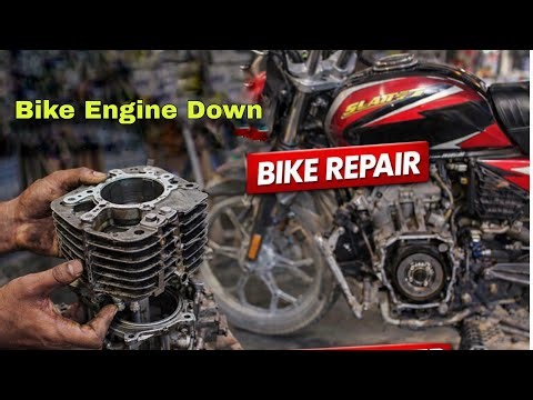 Opening & Removing Engine Head | Motorcycle Repair Tutorial