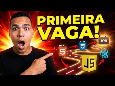 O ROADMAP COMPLETO PRA SUA PRIMEIRA VAGA DEV EM 2026