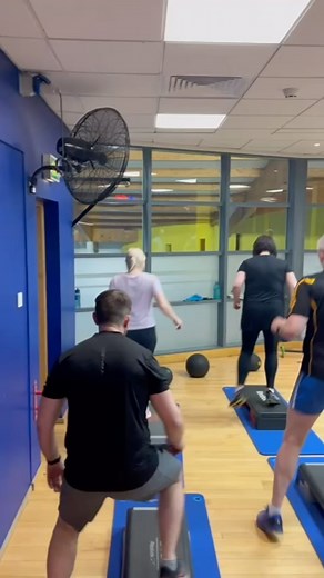 @emma_louise_gormley circuit class tonight with a step HITT , well done everyone great effort 😀👍💪 | Coral Leisure - Monaghan
