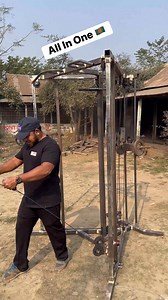 Multifunctional cable cross machine ||irontech fitness 01857427848 #multifunctional # _homegym #allinone #Functional #multifunctional #reels #BudgetFriendly_ | Johny Khan