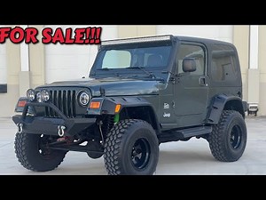 2003 Jeep wrangler Sahara TJ for sale