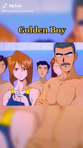One of the funniest anime out there 😂 #goldenboy #swimming #swim #swimmer #anime #dub #funny #hilarious