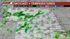 SEVERE THUNDERSTORM WATCH is in effect until midnight tonight for counties along and south of the Kansas border. Large hail and damaging winds will be the primary threats from early evening through midnight. | KSNB Local4