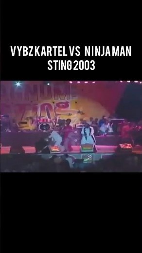 Vybz Kartel VS Ninja Man Sting2003 #vybzkartel #ninjaman #sting #reggae #jamaica #dancehall
