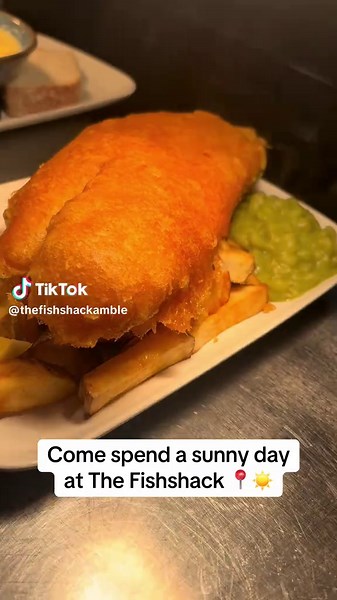 Sunny Days at The Fish Shack, Amble