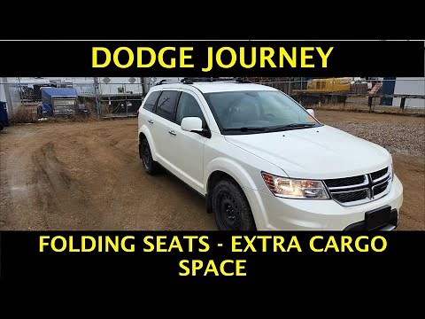 Dodge Journey HIDDEN FEATURES - FOLD 2nd & 3rd ROW SEATS - GET EXTRA CARGO SPACE (2009 - 2020)