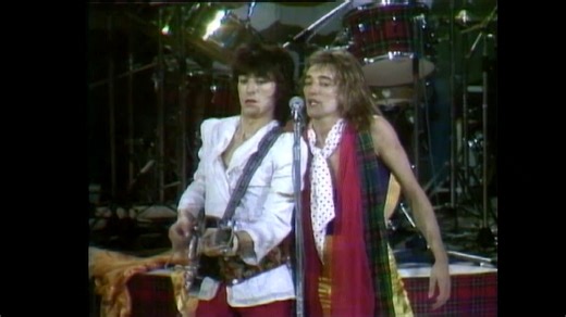 Rod Stewart - Angel 1972 (Live '75) | memory music