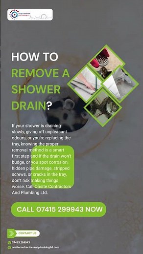 How to Remove a Shower Drain | Step-by-Step Drain Removal & Troubleshooting #remove #shower #drain