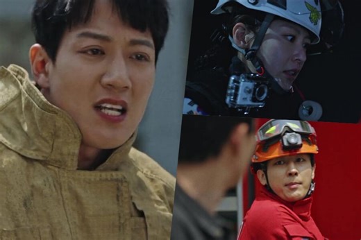Watch: Kim Rae Won Refuses Son Ho Jun's And Gong Seung Yeon's Helping Hands In New Teaser For "The First Responders" | Soompi