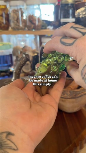 Hand Rolled Incense Cones