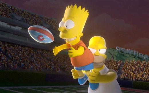 Bart vs. Homero: Los Simpson protagonizarán transmisión animada en tiempo real de la NFL | Video