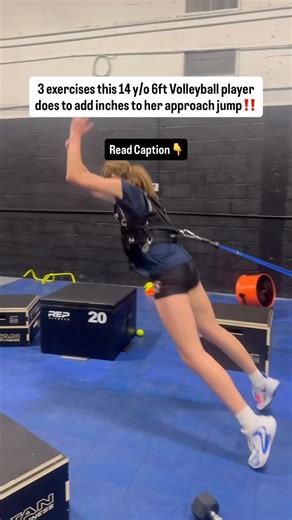 Max Avin - #1 Vertical Jumping Coach For Athletes on Instagram: "Watch Hailey unleash her potential with explosive drills designed to boost her approach jump! 💥 Here’s how each exercise contributes to her power: 1️⃣ *Resisted Broad Jumps*: These help build horizontal power and explosiveness, driving her ability to cover ground quickly as she prepares for that lethal hit. 2️⃣ *Resisted Vertical Jumps*: This exercise focuses on maximizing vertical lift, creating the strength needed to prop