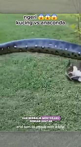 90K views · 1.1K reactions | Ngeri  Kucing di mangsa python raksasa #fyp #animal #vidioviral #rescue #wildlife | Cep Kur | Facebook