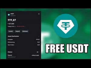 How to Get USDT Free Tokens ✅ Free USDT Tutorial (2025)