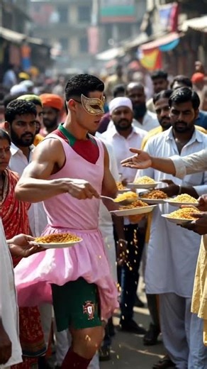 😭 Poor Ronaldo and his son were mocked by Messi for not having cool water pistols #ronaldo