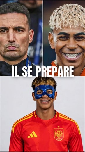 il ne devrait pas se présenter #lamineyamal #scaloni #finalissima #espagne #argentine