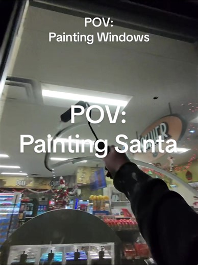 How to Paint Santa for Holiday Windows