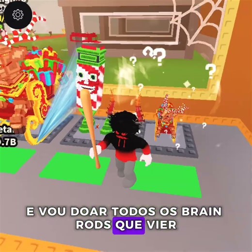 ABRINDO VÁRIAS FESTIVE LUCKY BLOCK, VOU DOAR TODOS OS BRAINROTS PRA VOCÊS!!! 😄🎄 #roblox #brainrot